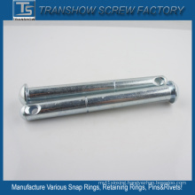 White Zinc Plated Clevis Pin Customized